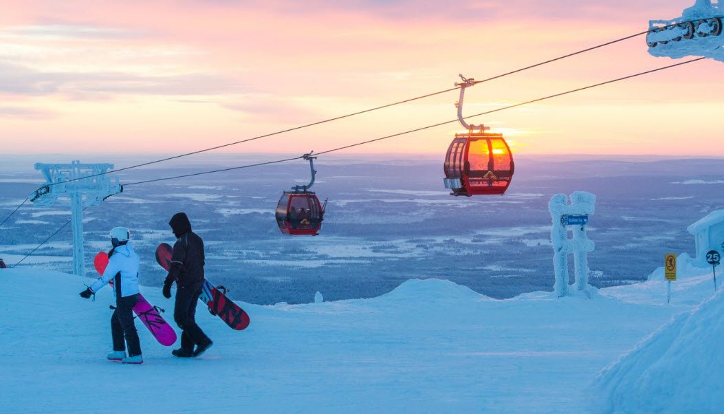 Ylläs Ski Resort &amp; National Park, Lapland, Finland